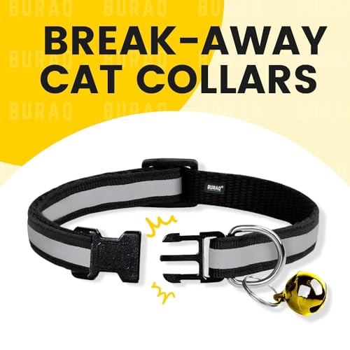 2 Pcs Reflective Cat Collar