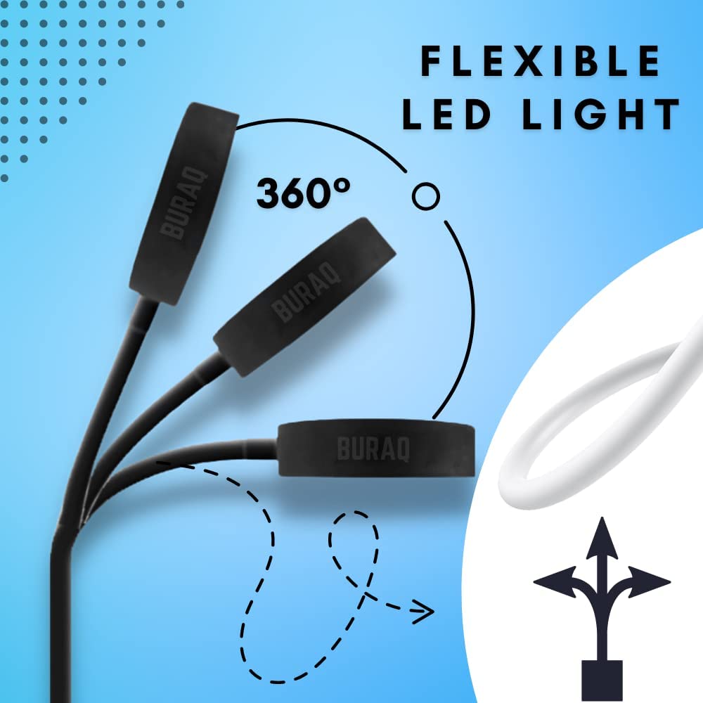 BURAQ Pets Neo N-6 Aquarium Lamp 15 Watt - Aquarium Lights for Fish Tank, Ideal for Fish Aquarium Environments, Enhances Fish Tank Light Experience