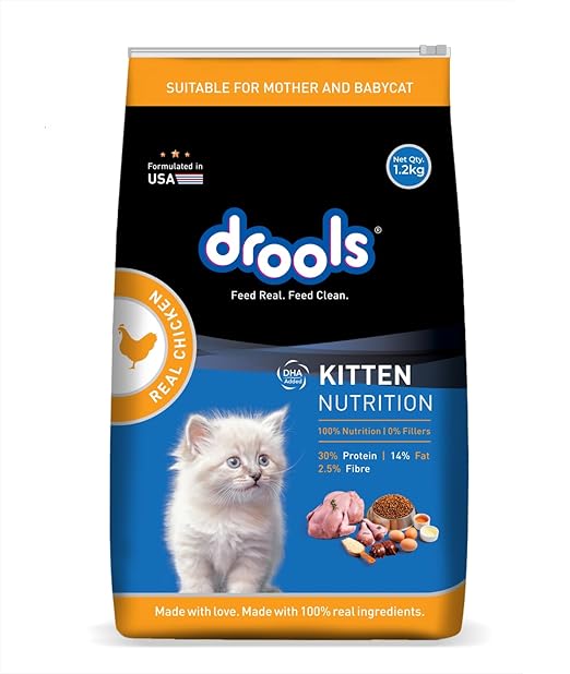Drools Dry Cat Food( Flavour - Chicken ) For Kitten & Adult - BURAQ PETS