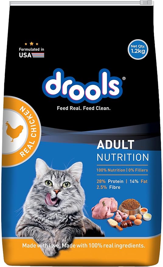 Drools Dry Cat Food( Flavour - Chicken ) For Kitten & Adult - BURAQ PETS