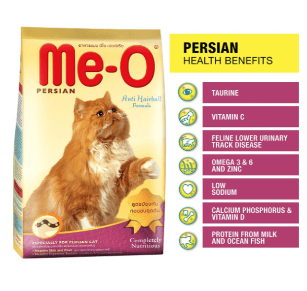 Me - O Adult Dry Cat Food (Anti Hairball) - BURAQ PETS