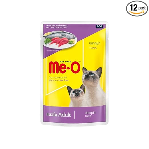 Me - O Adult Jelly ( Flavour - Tuna | Ocean Fish - Pack Of 6 & 12 ) 80g - BURAQ PETS