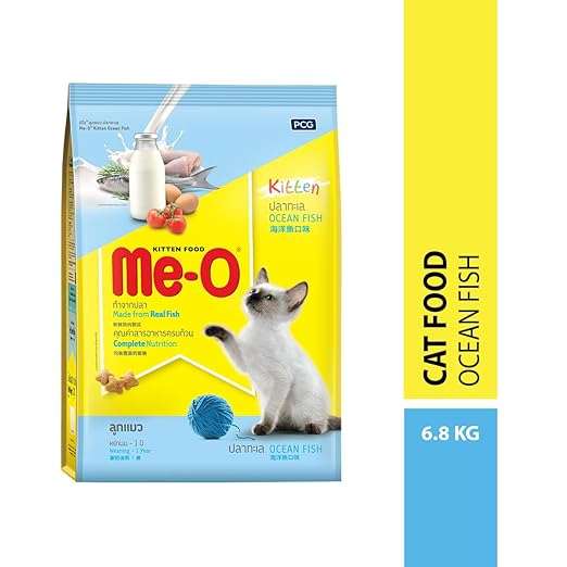 Me - O Kitten Dry Cat Food ( Flavor - Ocean Fish ) - BURAQ PETS