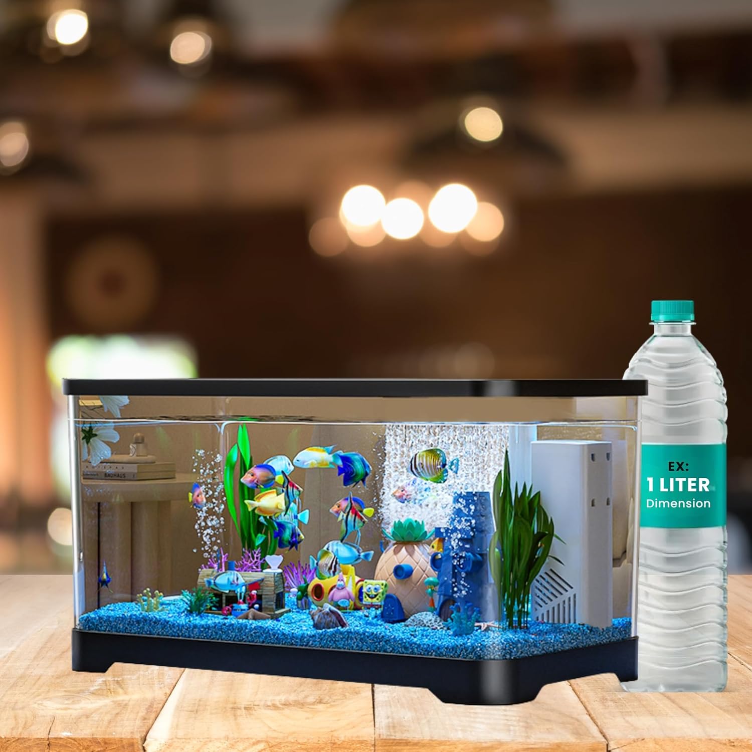 Unbreakable Curved Aquarium Tank - BURAQ PETS