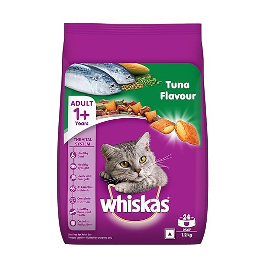 Whiskas Adult Dry Cat Food (Flavor - Tuna) - BURAQ PETS