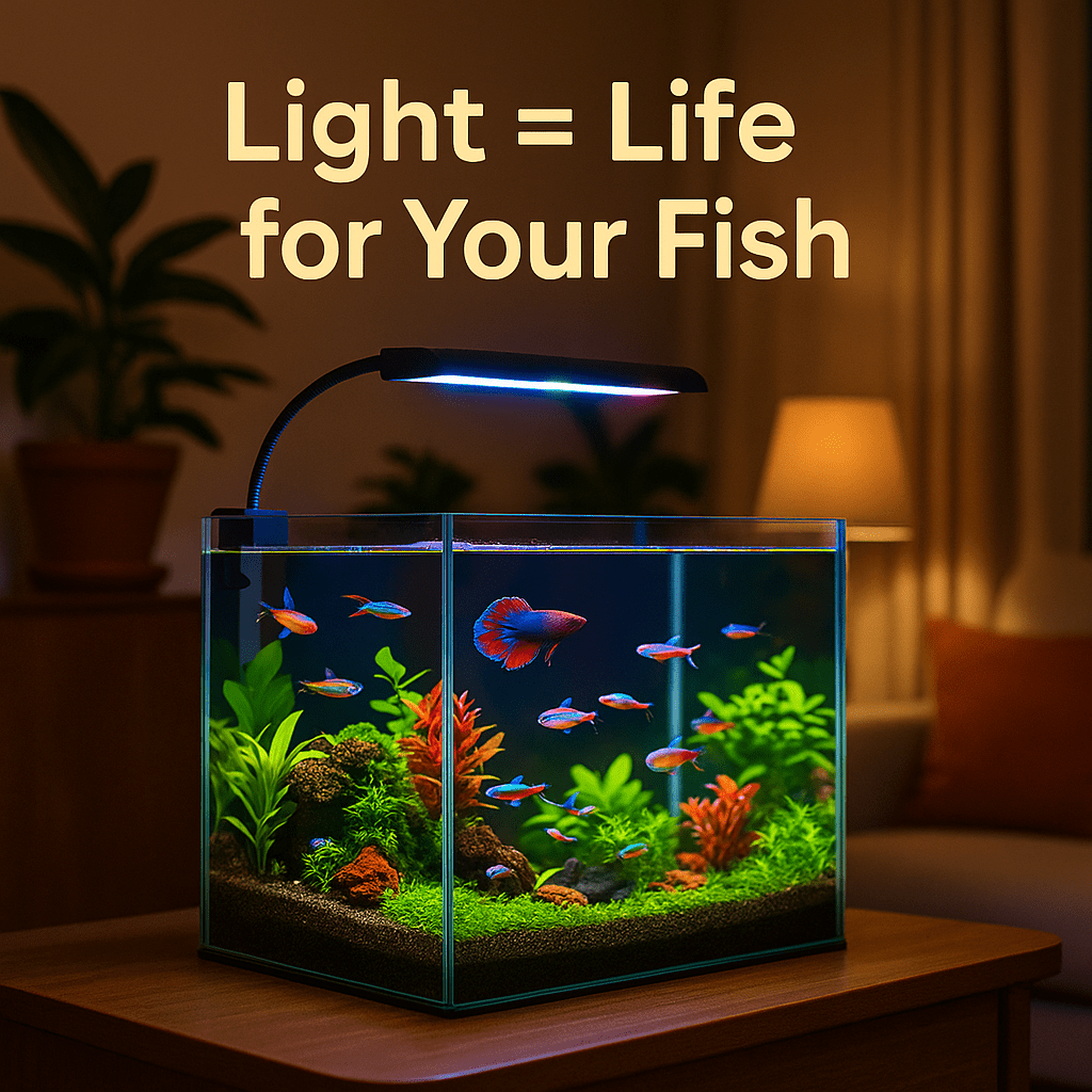 Aquarium Lighting Guide: How LED Lights Impact Fish Health - BURAQ PETS