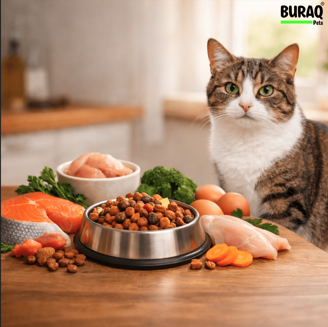 Complete Cat Nutrition Guide: Picking the Right Food for a Healthy Cat - BURAQ PETS