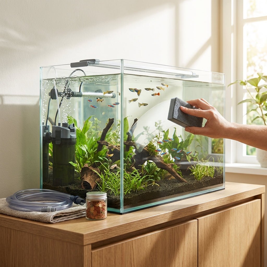 How to Maintain Your Aquarium in 5 Easy Steps (Beginner-Friendly Guide) - BURAQ PETS