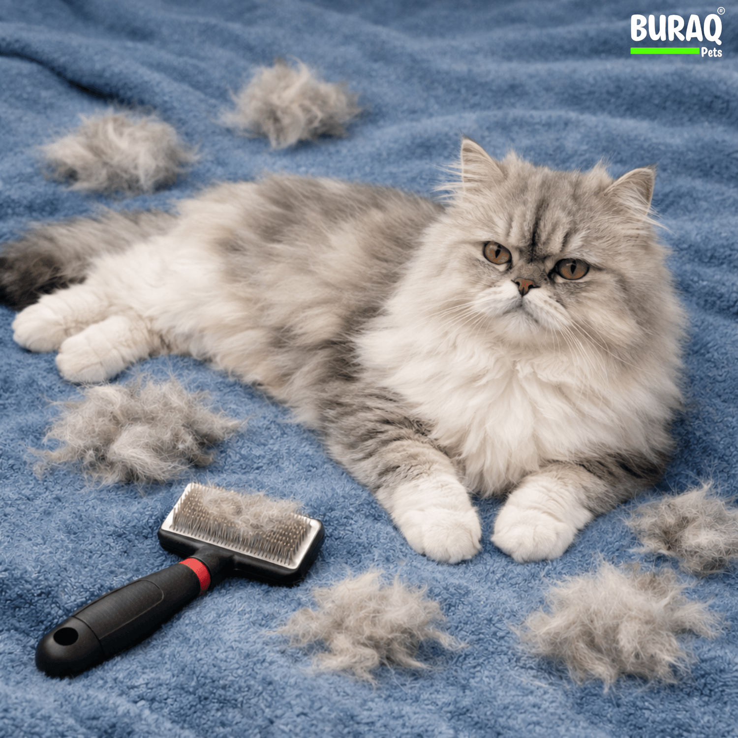 How to Stop Kitten Hair Fall and Hairballs: A Vet-Approved Guide - BURAQ PETS