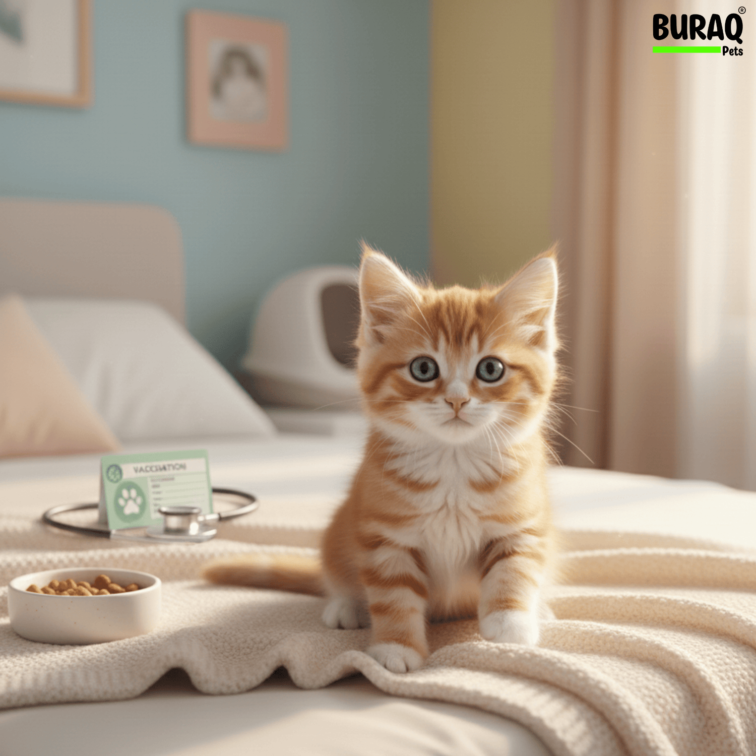Kitten Care 101: Feeding, Training & Essential Vaccination Tips for New Cat Parents - BURAQ PETS
