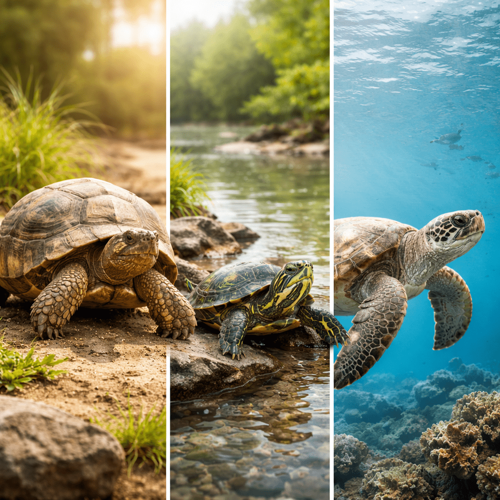 Tortoise vs Turtle vs Sea Turtle: What’s the Real Difference? - BURAQ PETS