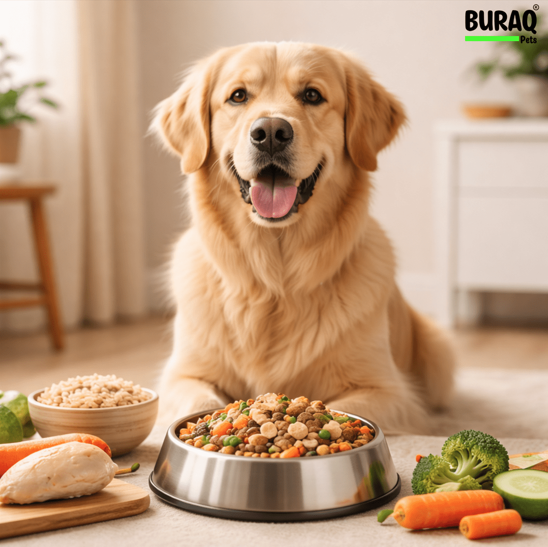 What Do Dogs Eat? A Complete Guide to Healthy Dog Nutrition - BURAQ PETS