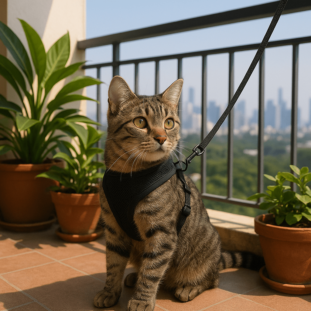 Why Every Cat Parent in India Needs a Cat Harness (And Which One to Buy) - BURAQ PETS