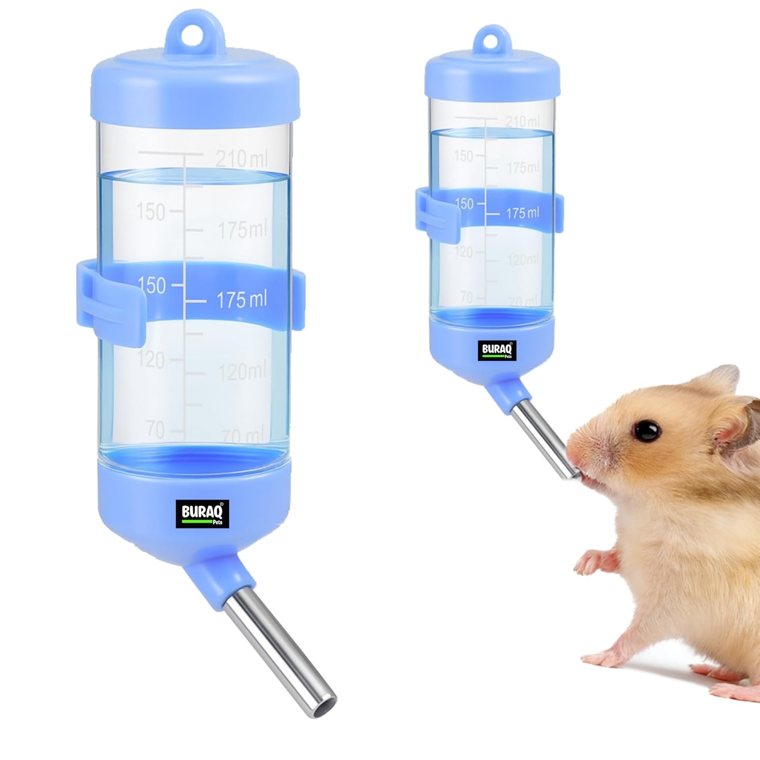 210ml Leak-Proof Pet Water Bottle for Small Pets - premium pet product by Buraq Pets