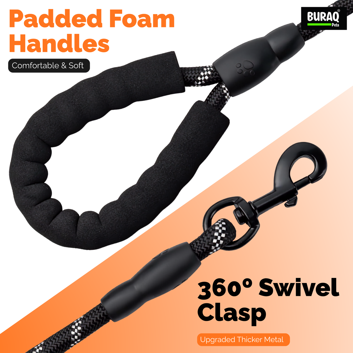 Premium Dog Harness with Leash | Reflective | No Pull Adjustable