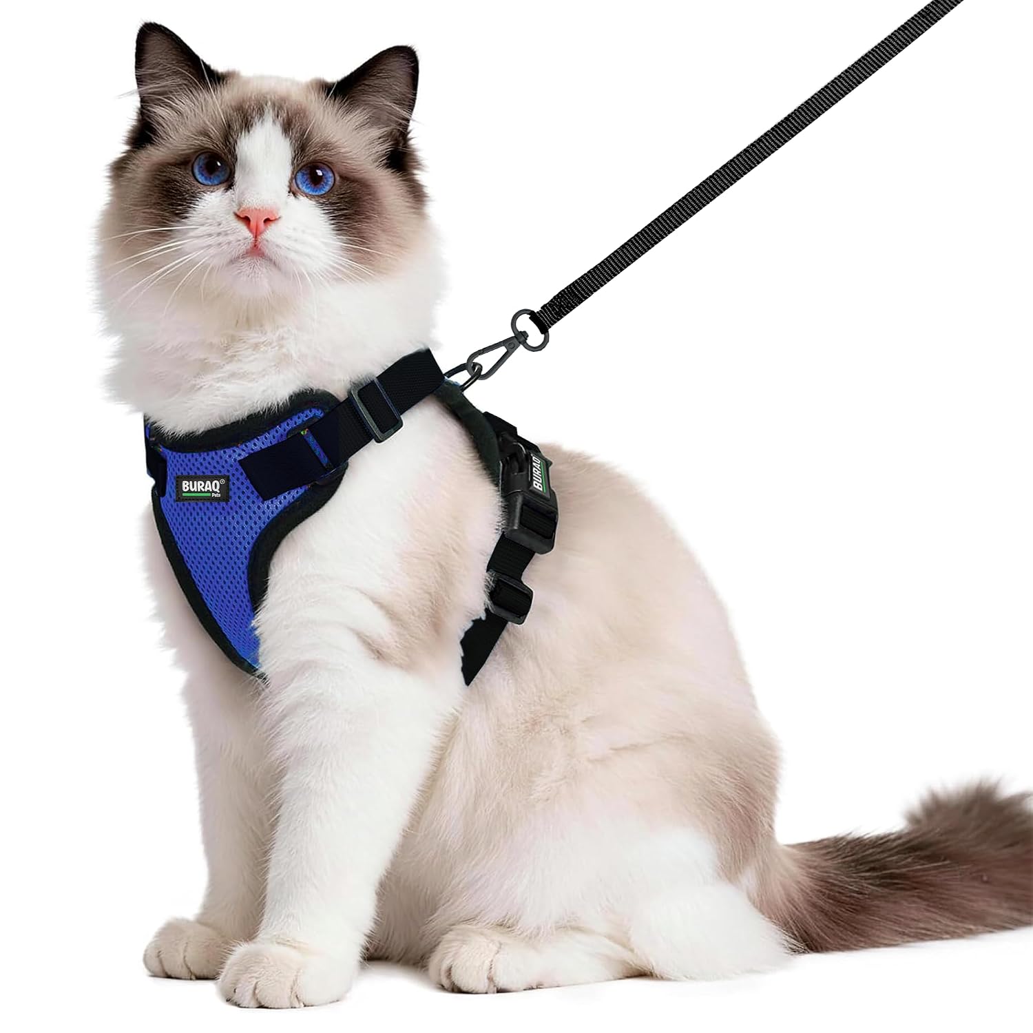 No Pull Cat Harness with Leash – Ultra-Light & Stylish Design