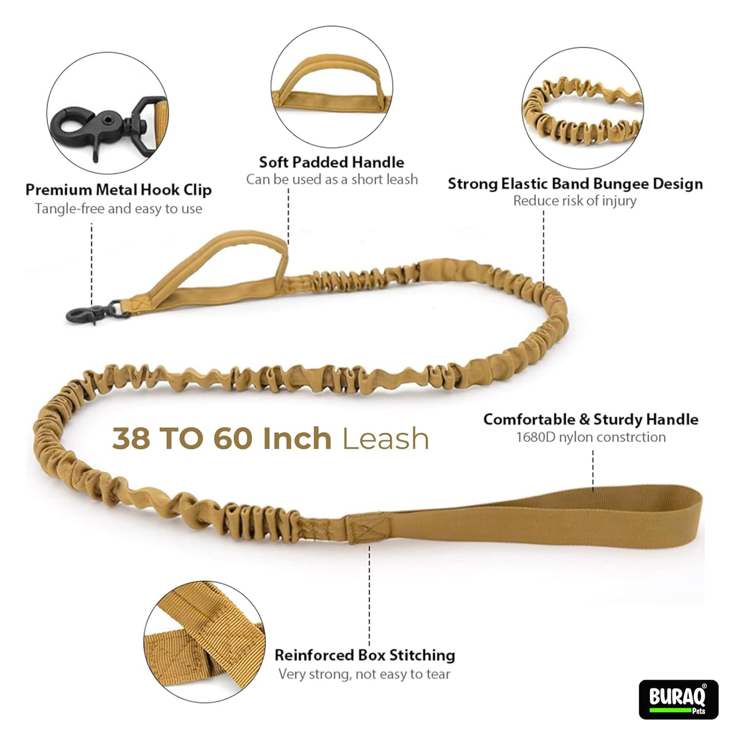 Tactical Dog Collar with Leash – Adjustable Military Style Training Set