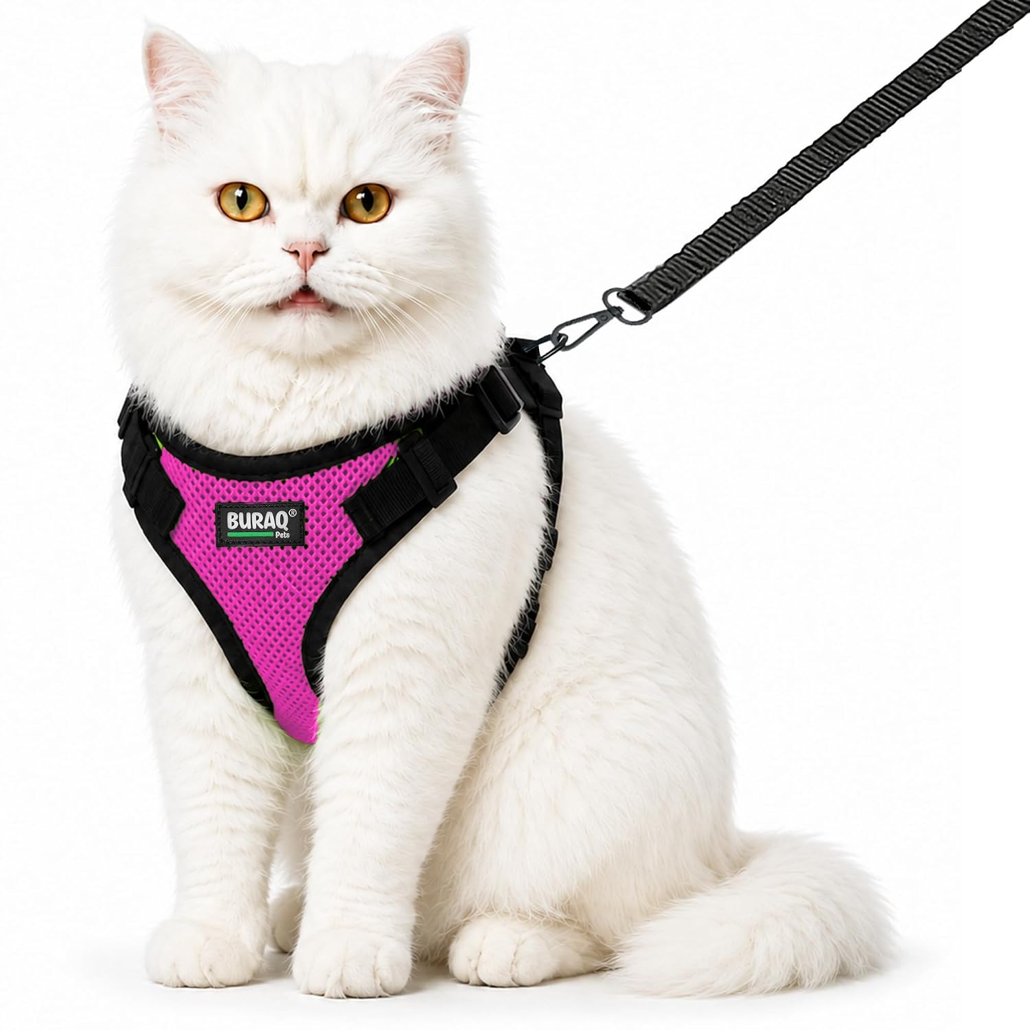 No Pull Cat Harness with Leash – Ultra-Light & Stylish Design