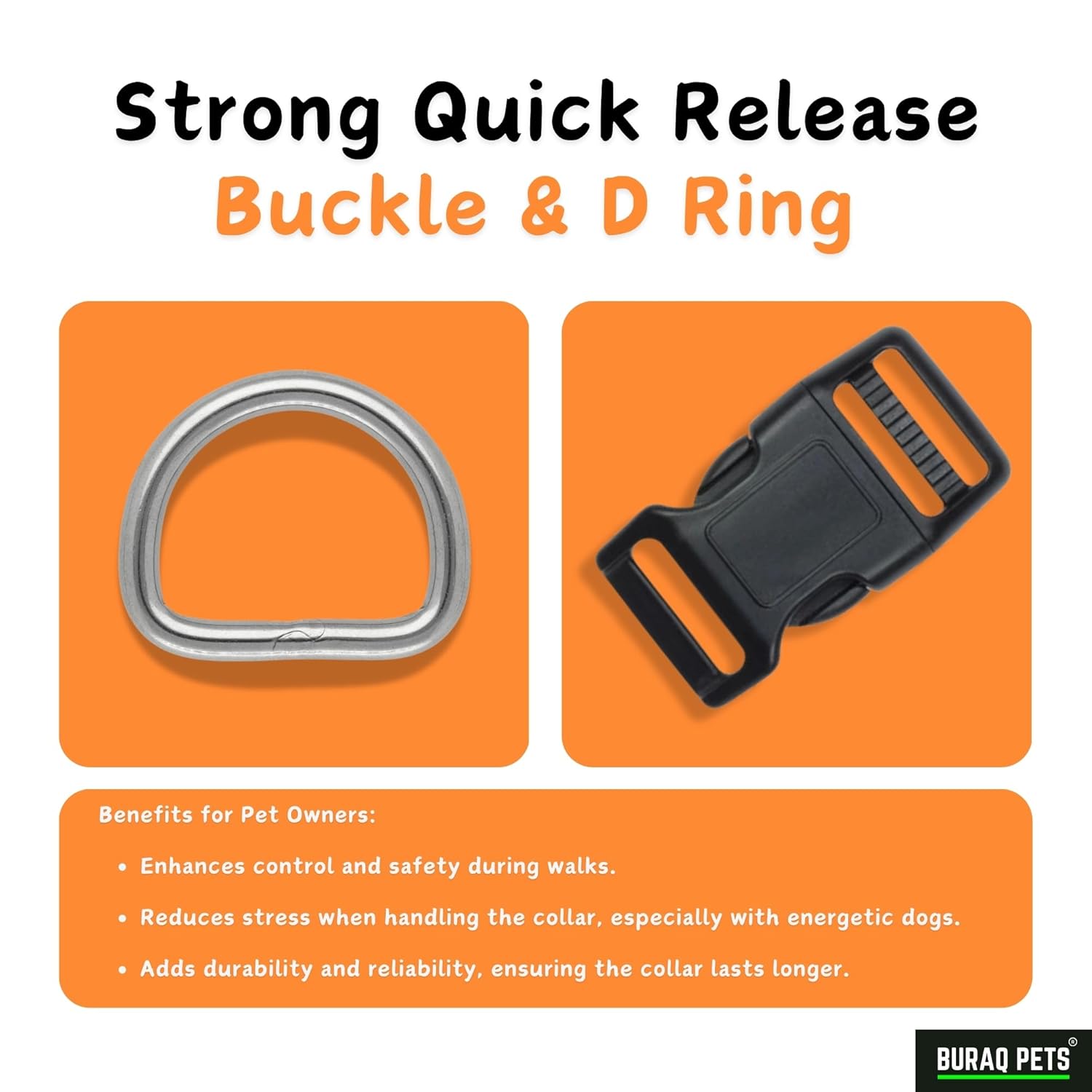 Premium Dog Collar – Nylon with Quick-Release Buckle ( Multiple Pattern )