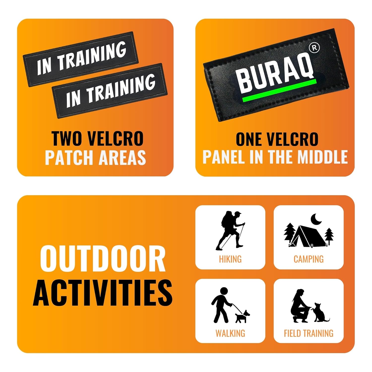 No Pull Tactical Dog Harness for Large Dogs - premium pet product by Buraq Pets