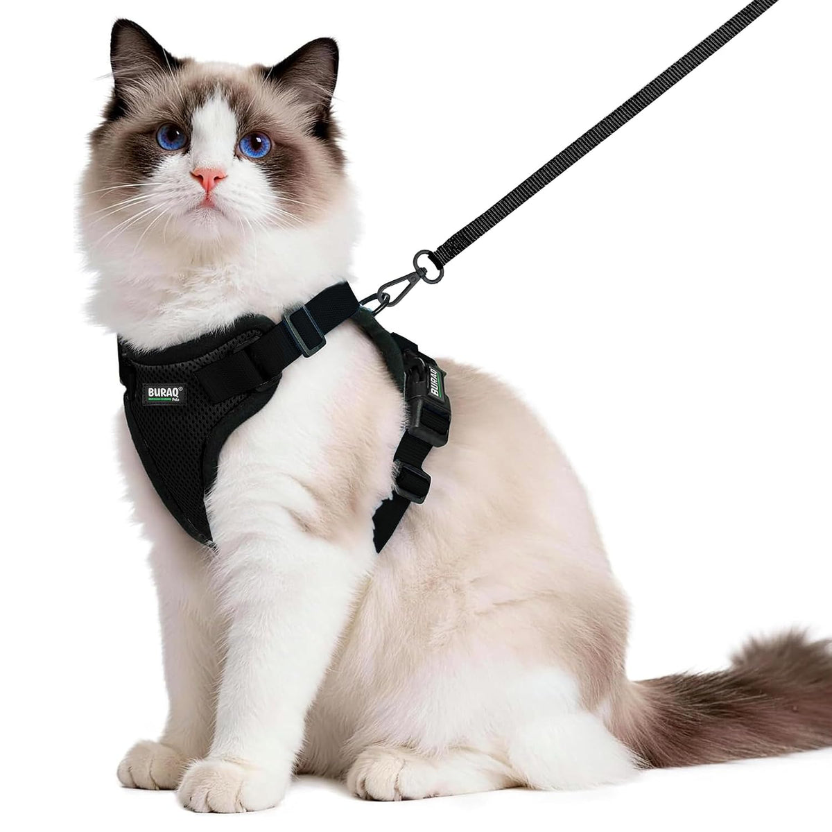 No Pull Cat Harness with Leash – Ultra-Light & Stylish Design