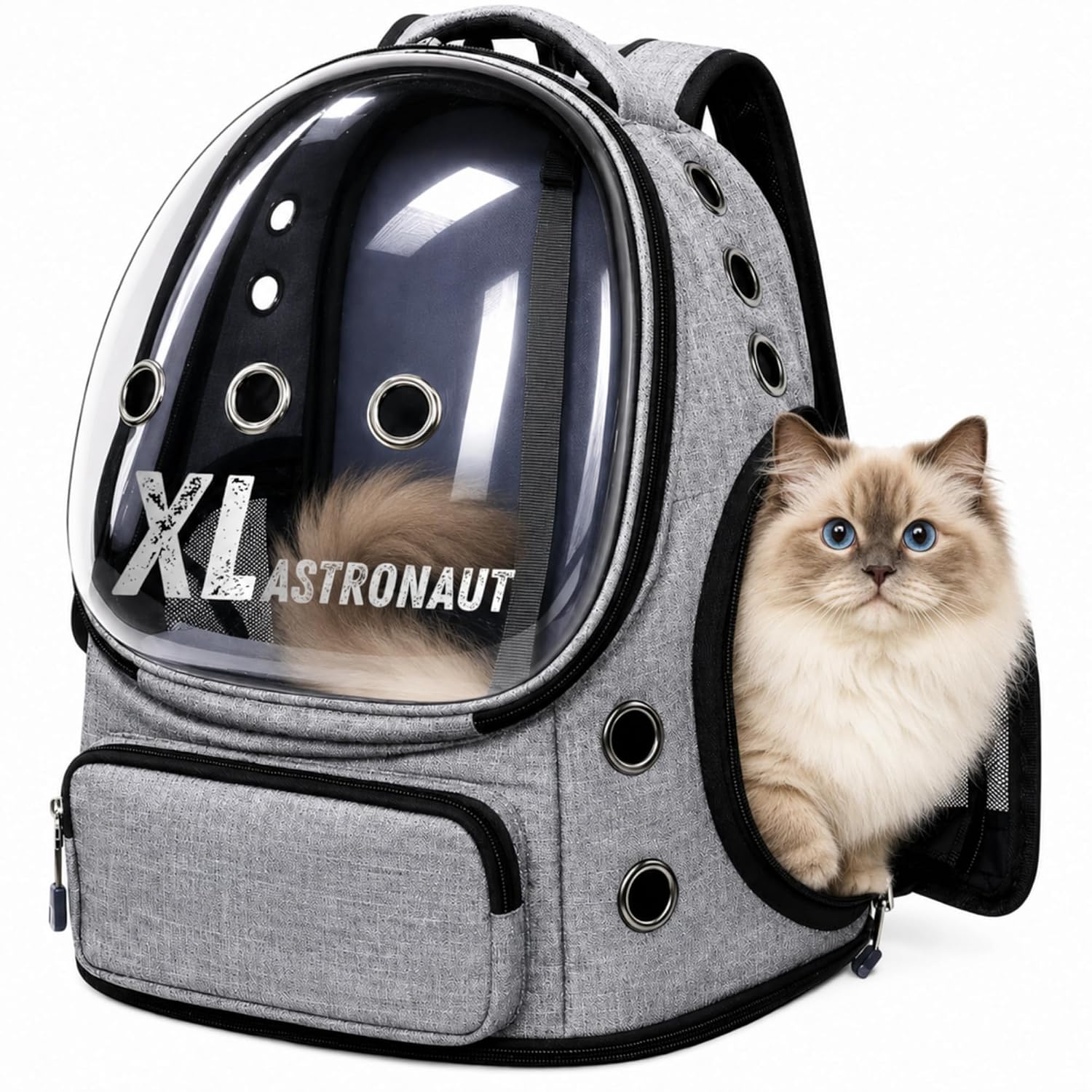 Bubble Cat Backpack Carrier – Breathable, Spacious & Stylish
