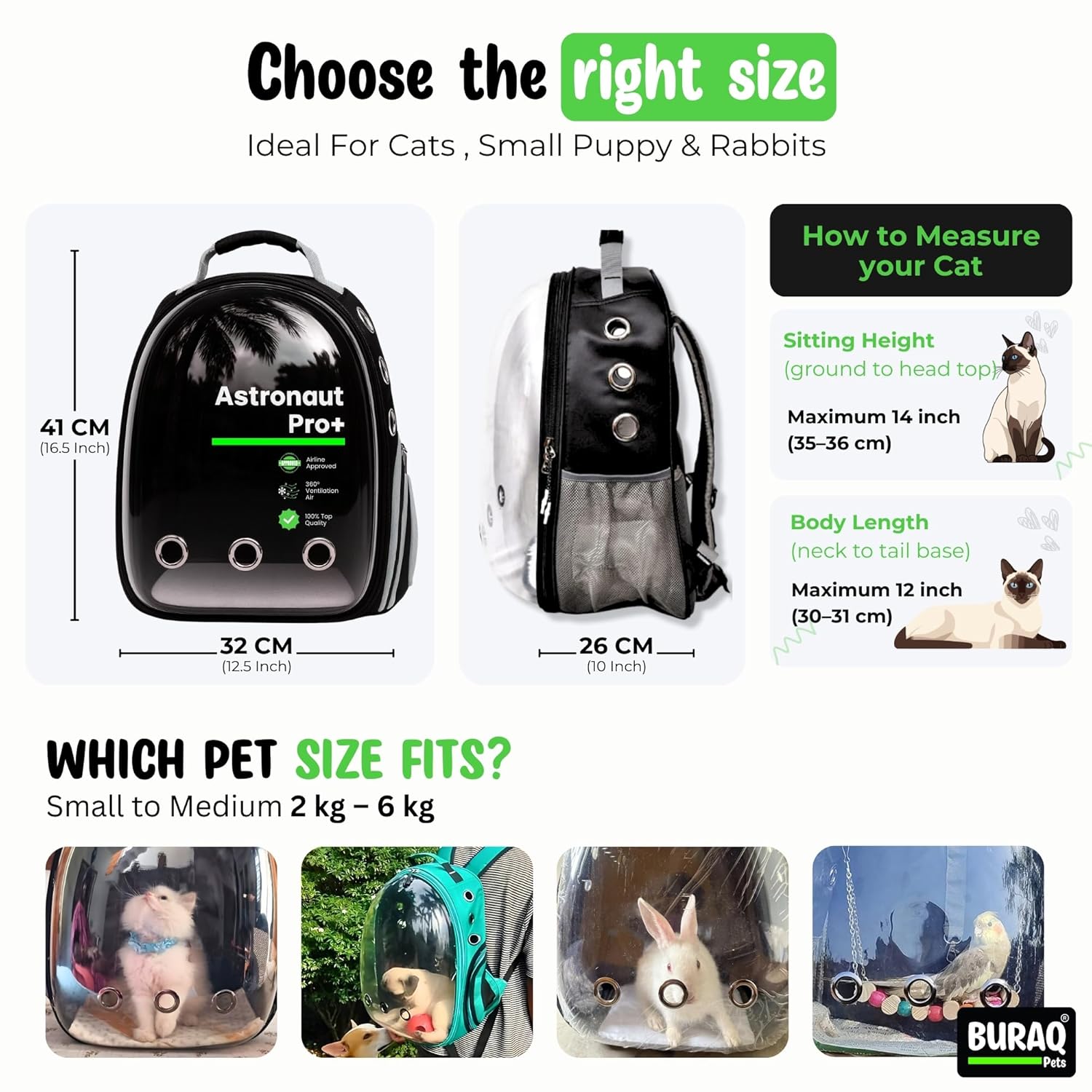 Astronaut Pro Pet Carrier Backpack – Breathable & Travel-Ready