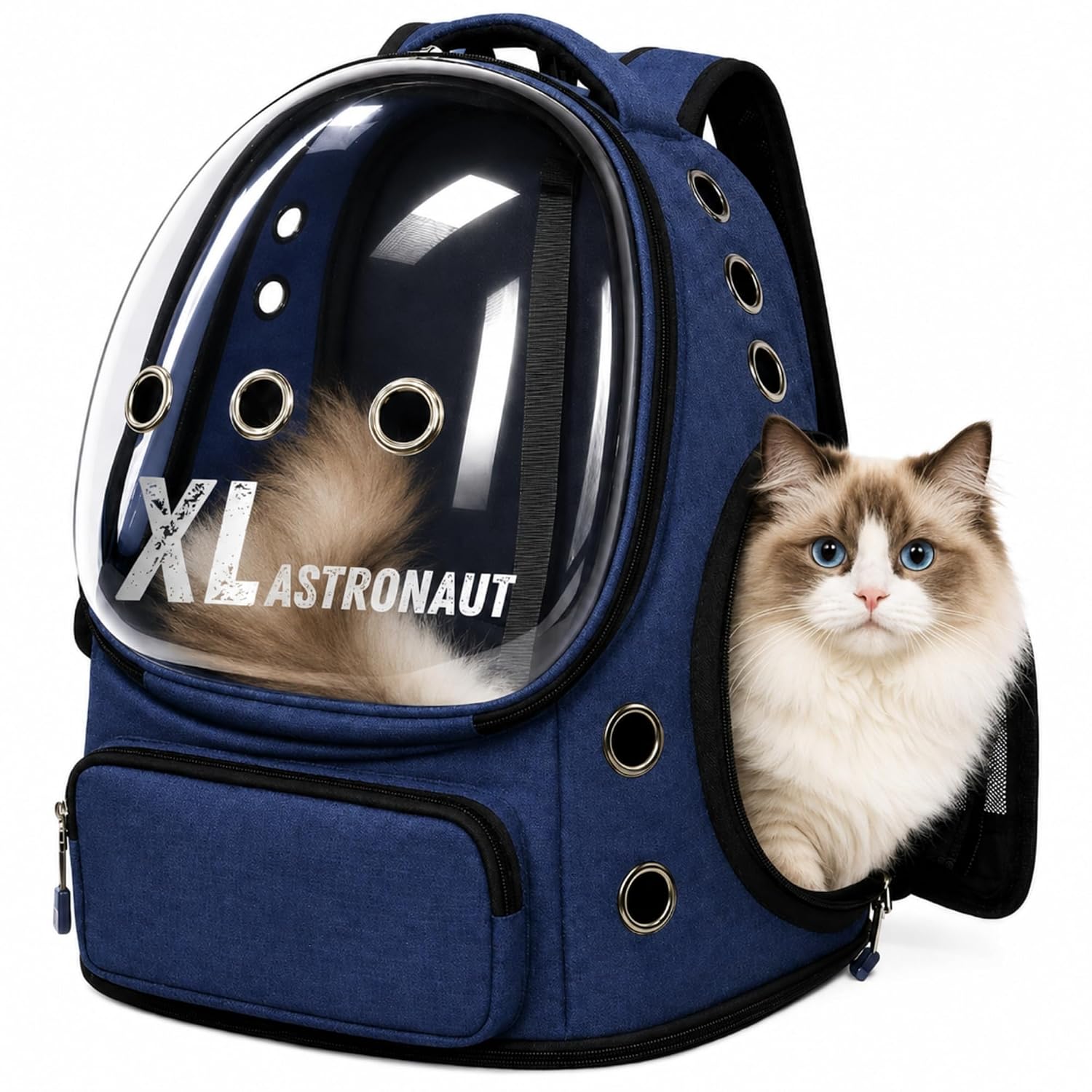 Bubble Cat Backpack Carrier – Breathable, Spacious & Stylish