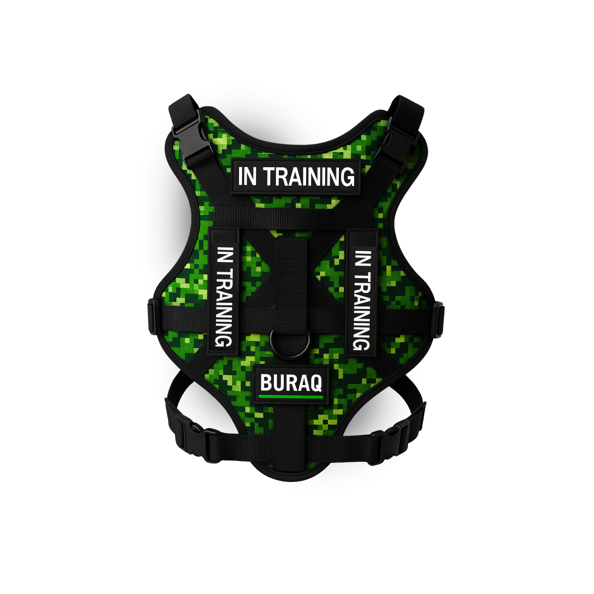 Military Tactical Dog Harness – Heavy-Duty Adjustable Vest for Training, Hiking & Patrol