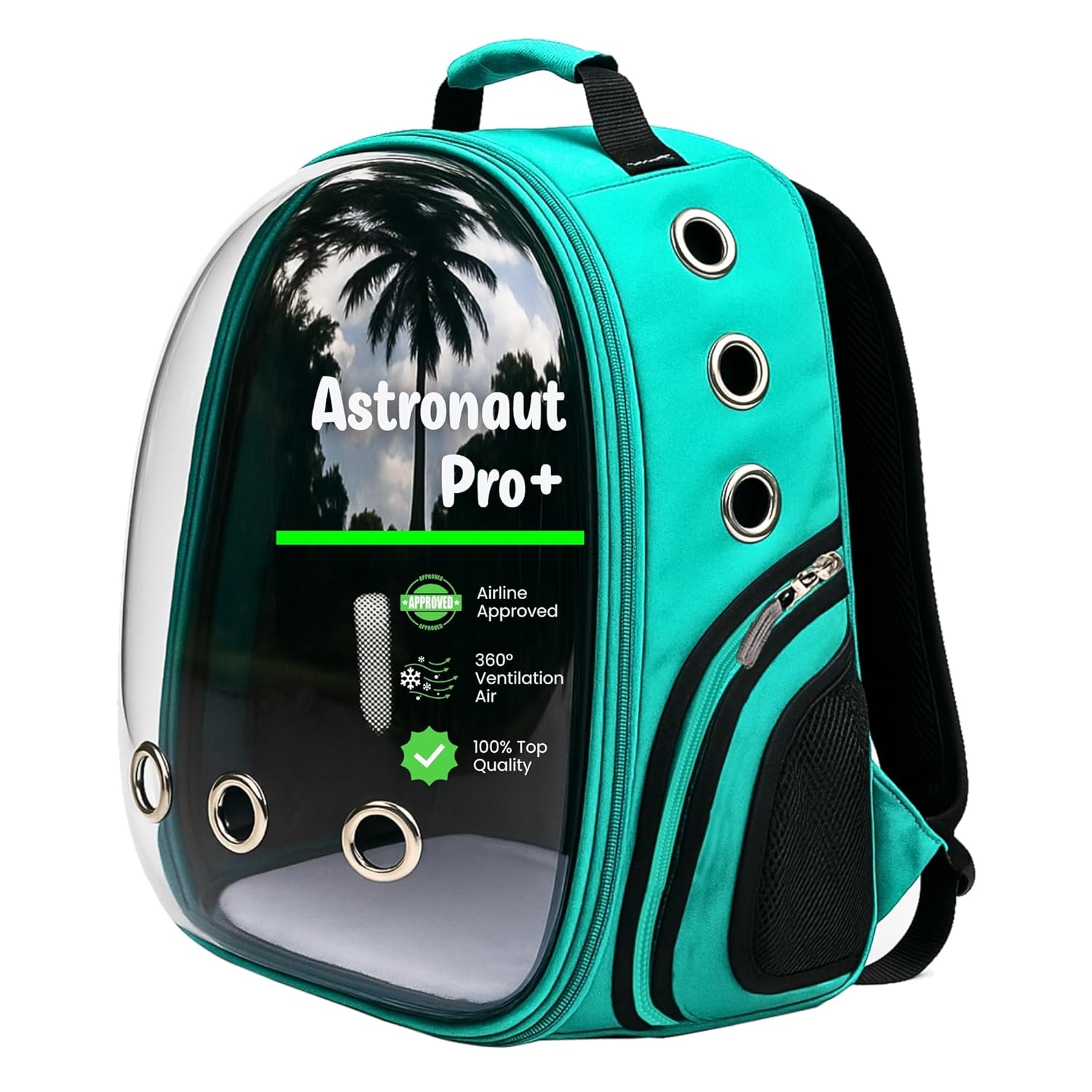 Astronaut Pro Pet Carrier Backpack – Breathable & Travel - Ready - BURAQ PETS