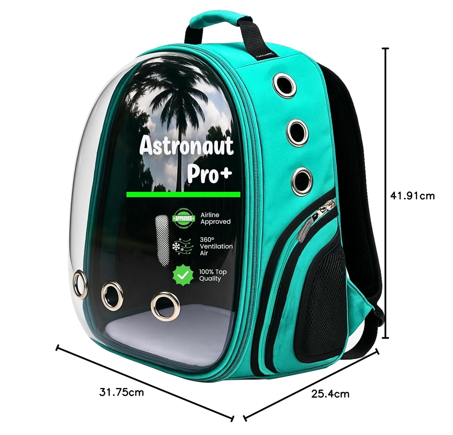 Astronaut Pro Pet Carrier Backpack|Travel Ready & Breathable – BURAQ PETS