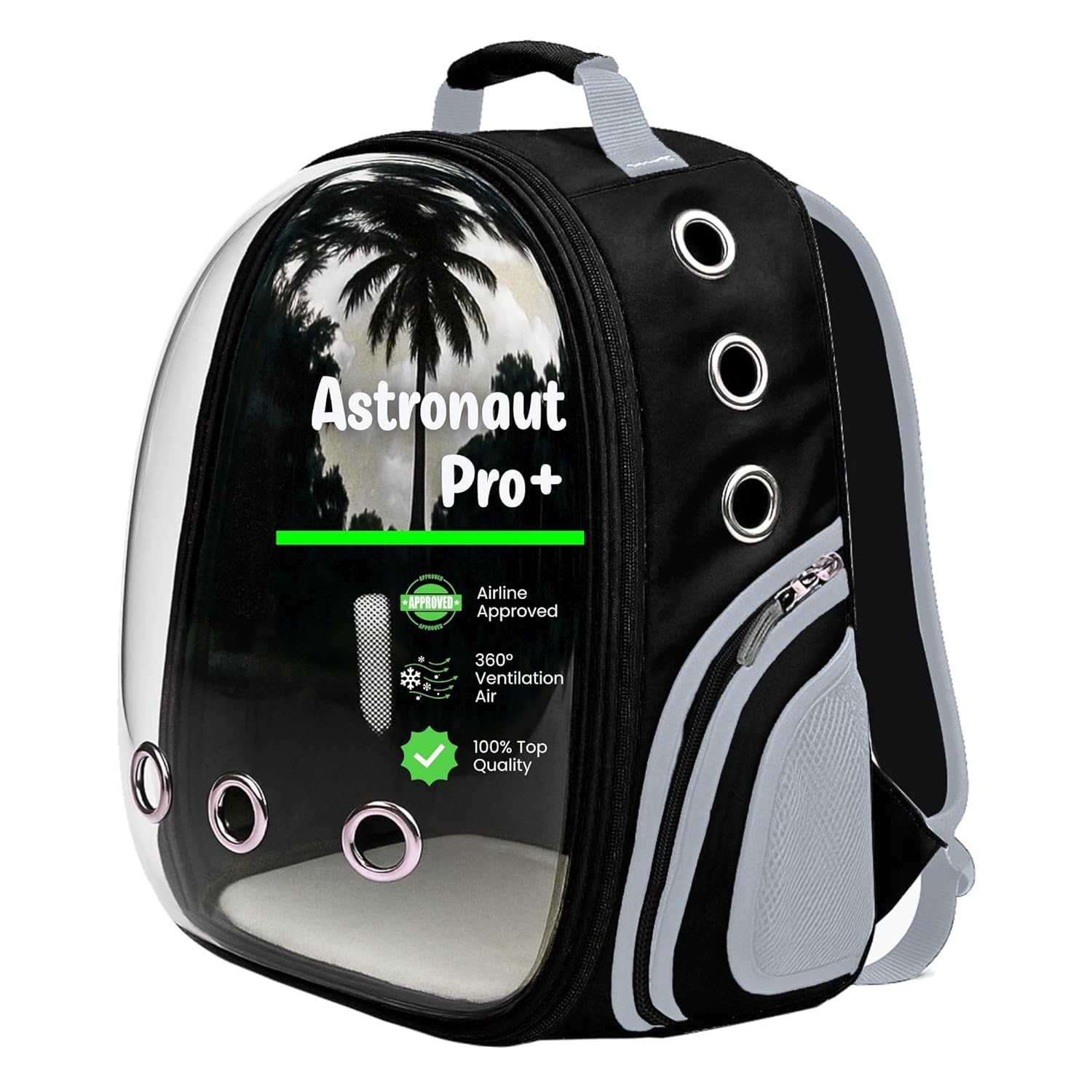 Astronaut Pro Pet Carrier Backpack – Breathable & Travel - Ready - BURAQ PETS