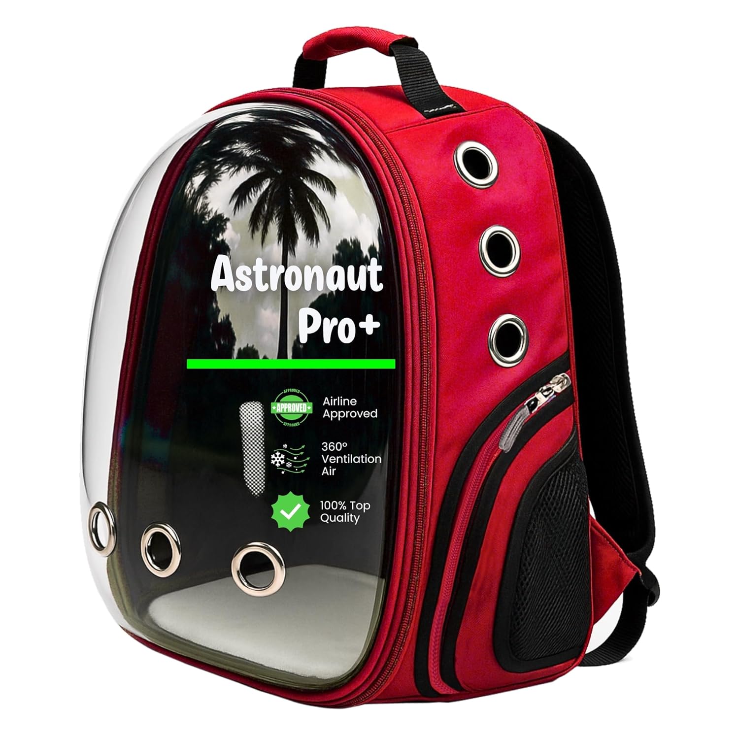Astronaut Pro Pet Carrier Backpack – Breathable & Travel - Ready - BURAQ PETS