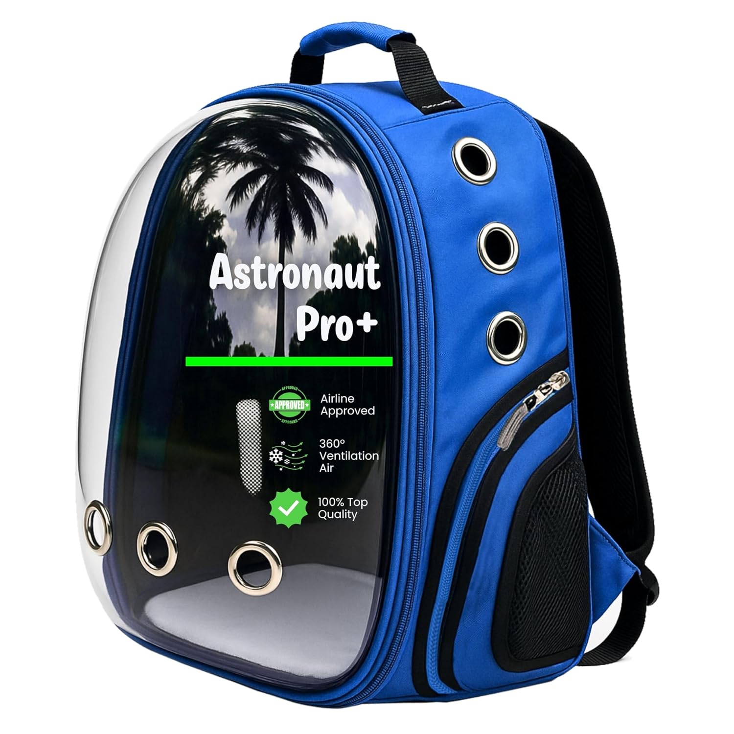 Astronaut Pro Pet Carrier Backpack – Breathable & Travel - Ready - BURAQ PETS