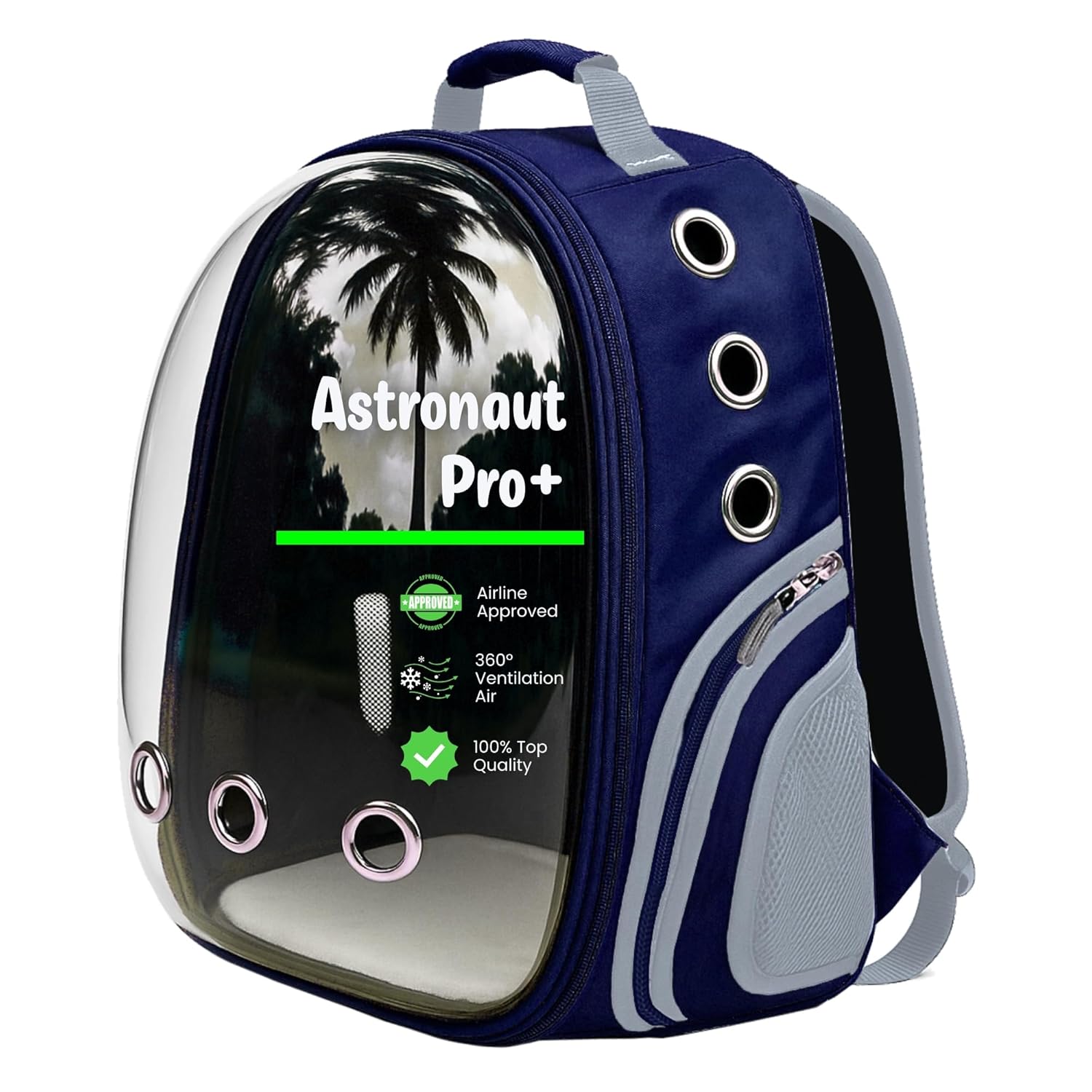 Astronaut Pro Pet Carrier Backpack – Breathable & Travel - Ready - BURAQ PETS
