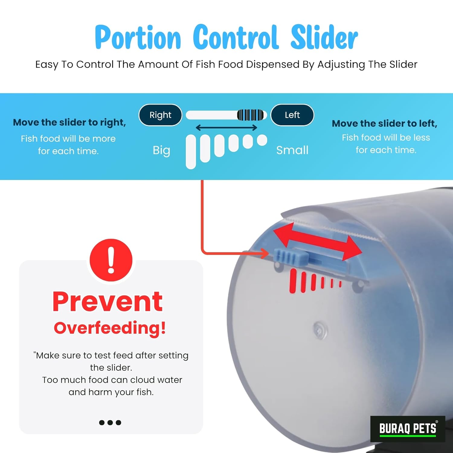 Automatic Fish Feeder – Timer Dispenser for Aquariums - BURAQ PETS
