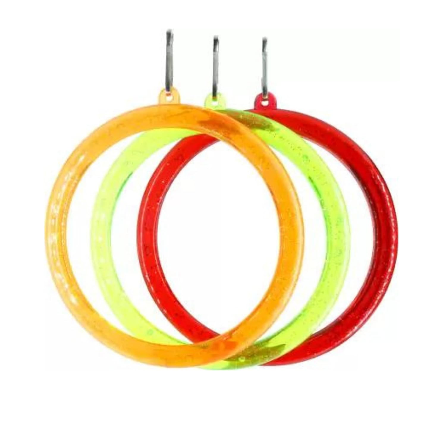 Bird Rings Toy Set for Birds - Swing, Chew & Climb (3 Pcs) – BURAQ PETS