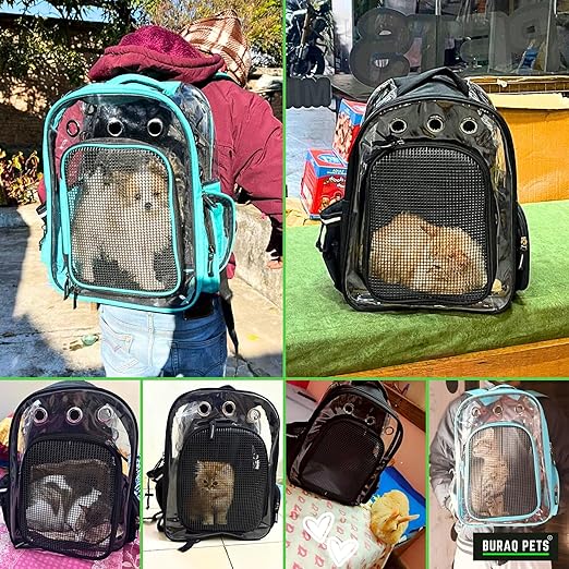 Buraq Pets Explorer Pet Carrier Backpack - BURAQ PETS