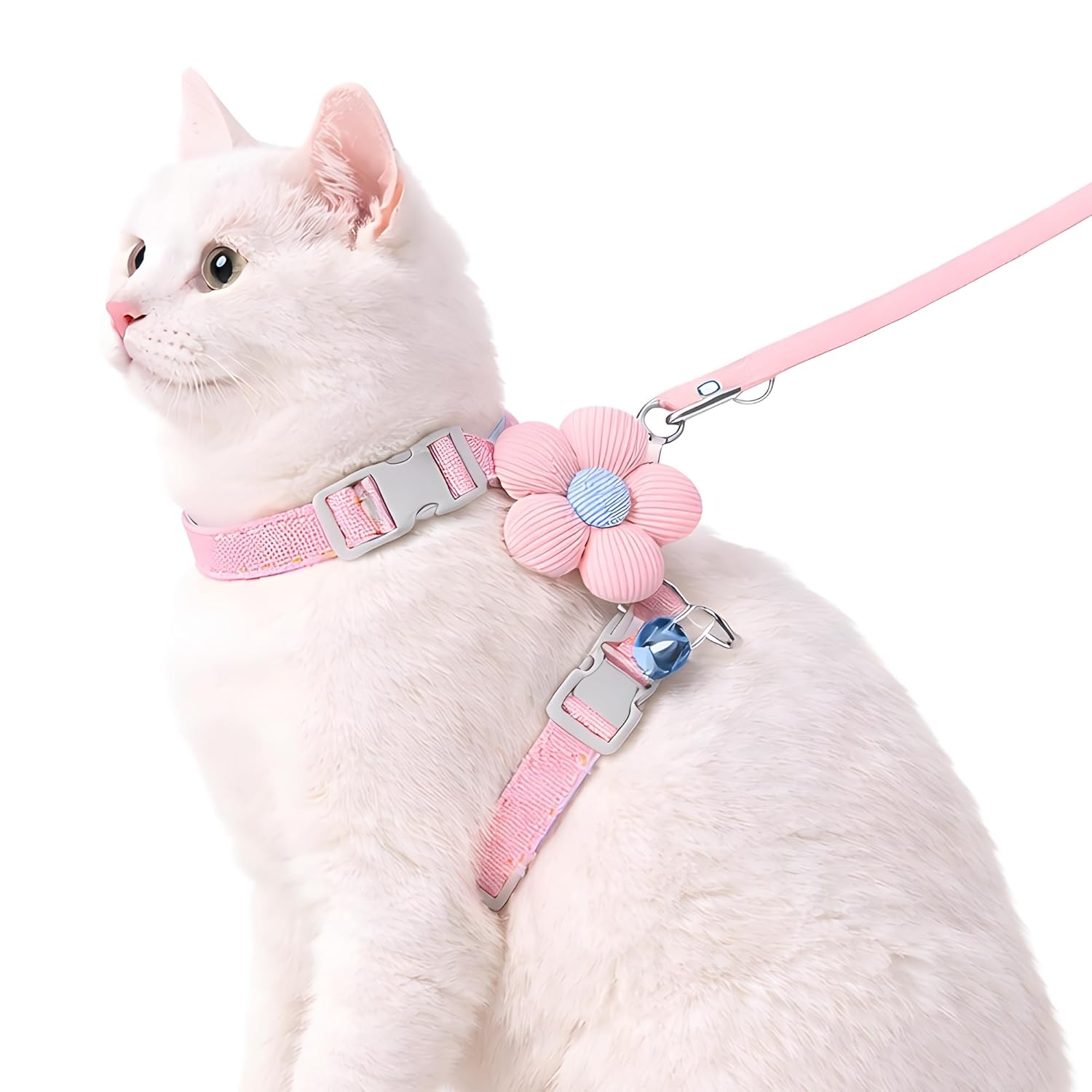 Cat Harness with Leash, Escape-Proof Adjustable Soft Vest - premium pet product by Buraq Pets