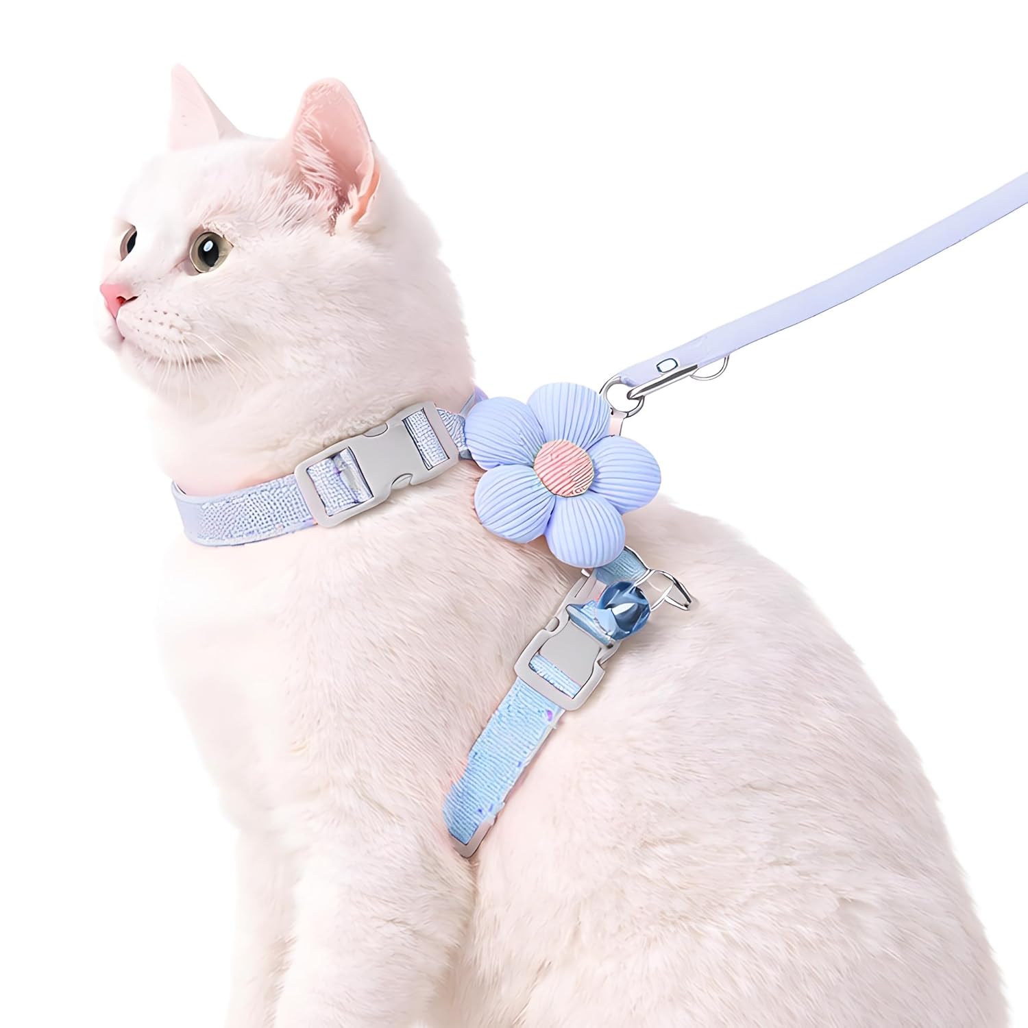 Cat Harness with Leash, Escape - Proof Adjustable Soft Vest - BURAQ PETS