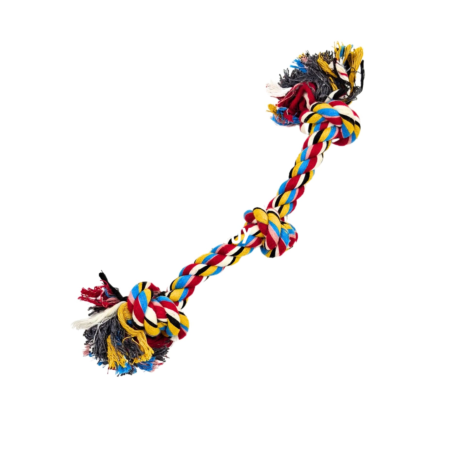 Colorful Cotton Rope Toy for Dogs – Durable Chew & Tug Toy - BURAQ PETS