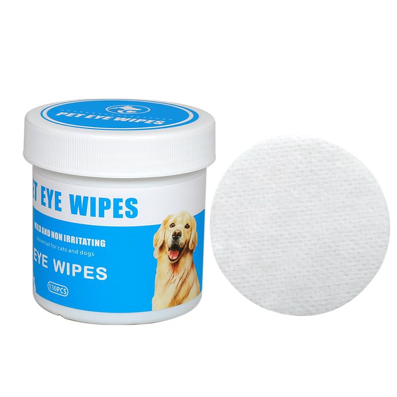 Dog & Cat Eye Wipes Gentle Tear Stain Cleanser ( 130PCS ) - BURAQ PETS