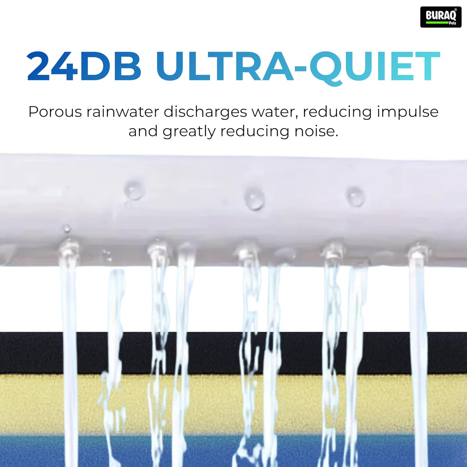 Drip Box Aquarium Filter 25W, Multi - Layer Media - BURAQ PETS