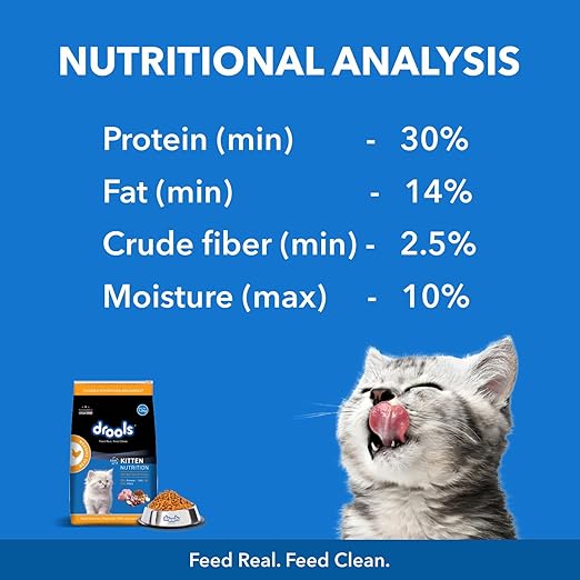 Drools Dry Cat Food( Flavour - Chicken ) For Kitten & Adult - BURAQ PETS