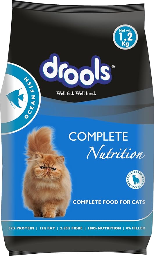 Drools Dry Cat Food( Flavour - Ocean Fish ) For Kitten & Adult - BURAQ PETS