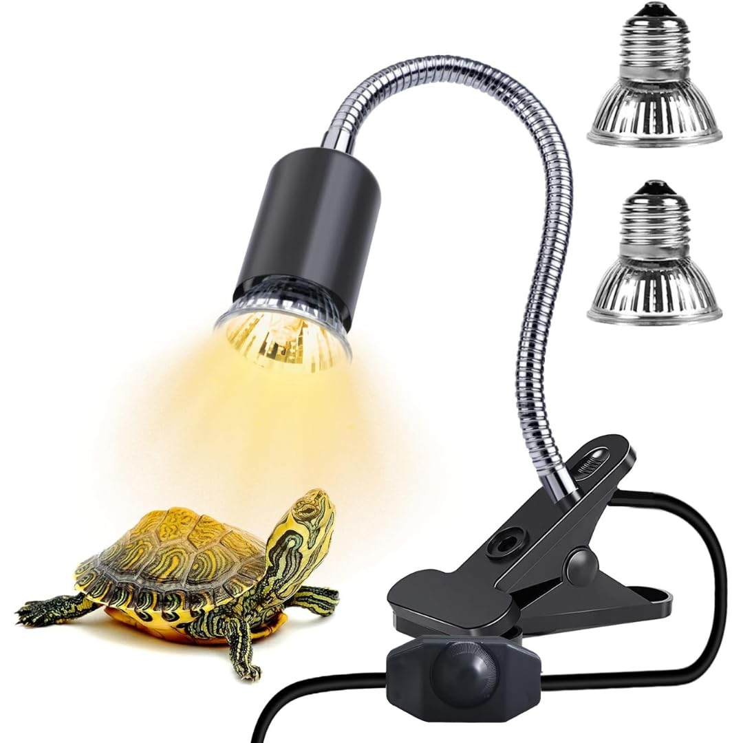 E27 Flexible Holder + 2 UV Bulbs - 360° Reptile Lamp - premium pet product by Buraq Pets