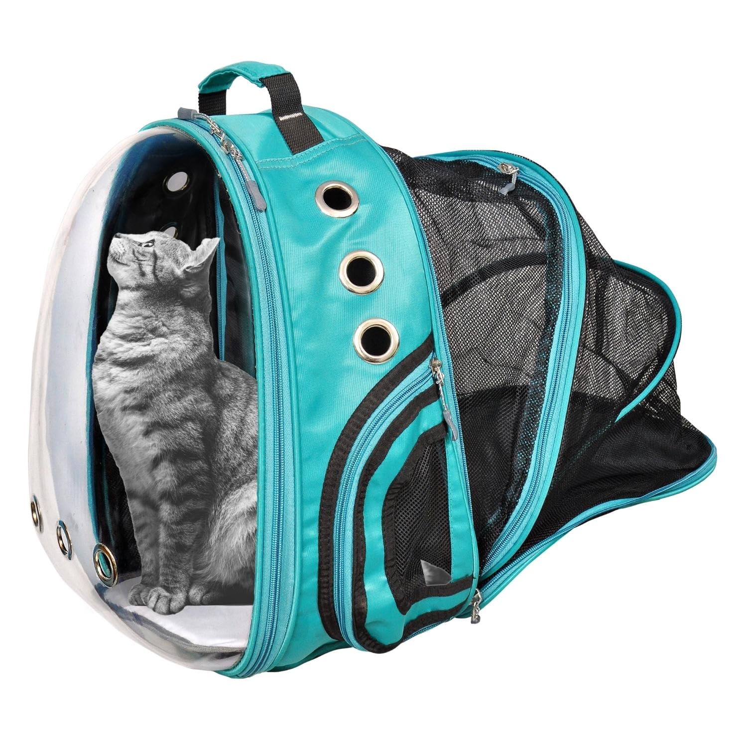 Expandable Astronaut Pet Backpack – Stylish, Ventilated & Travel - Ready - BURAQ PETS