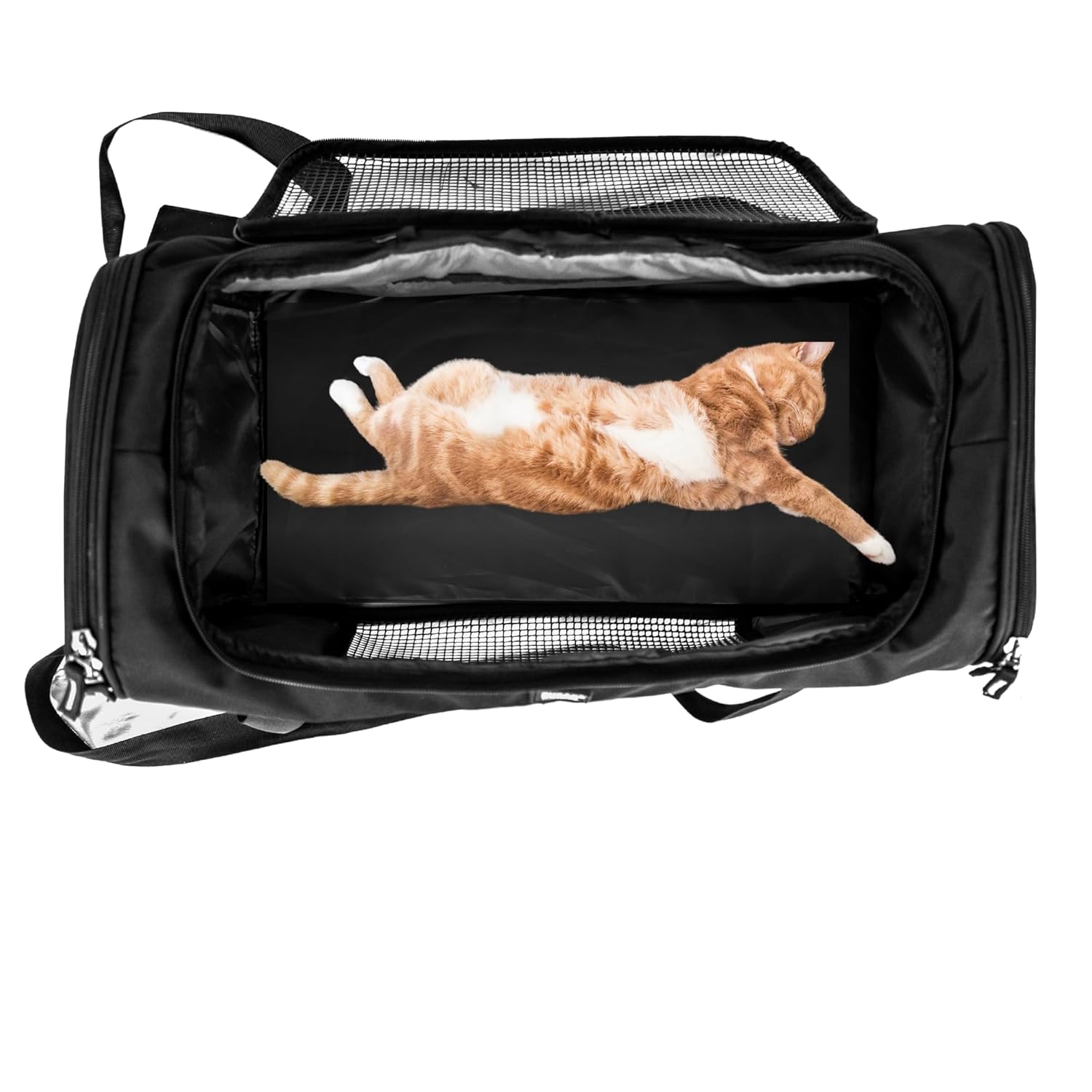 Large Pet Carrier Bag – Breathable, Durable & Travel - Friendly for Cats, Small Dogs - BURAQ PETS