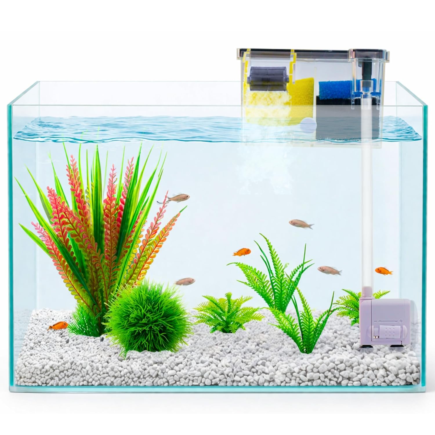 Multifunctional External Waterfall Aquarium Filter with Bio - Wheel - BURAQ PETS