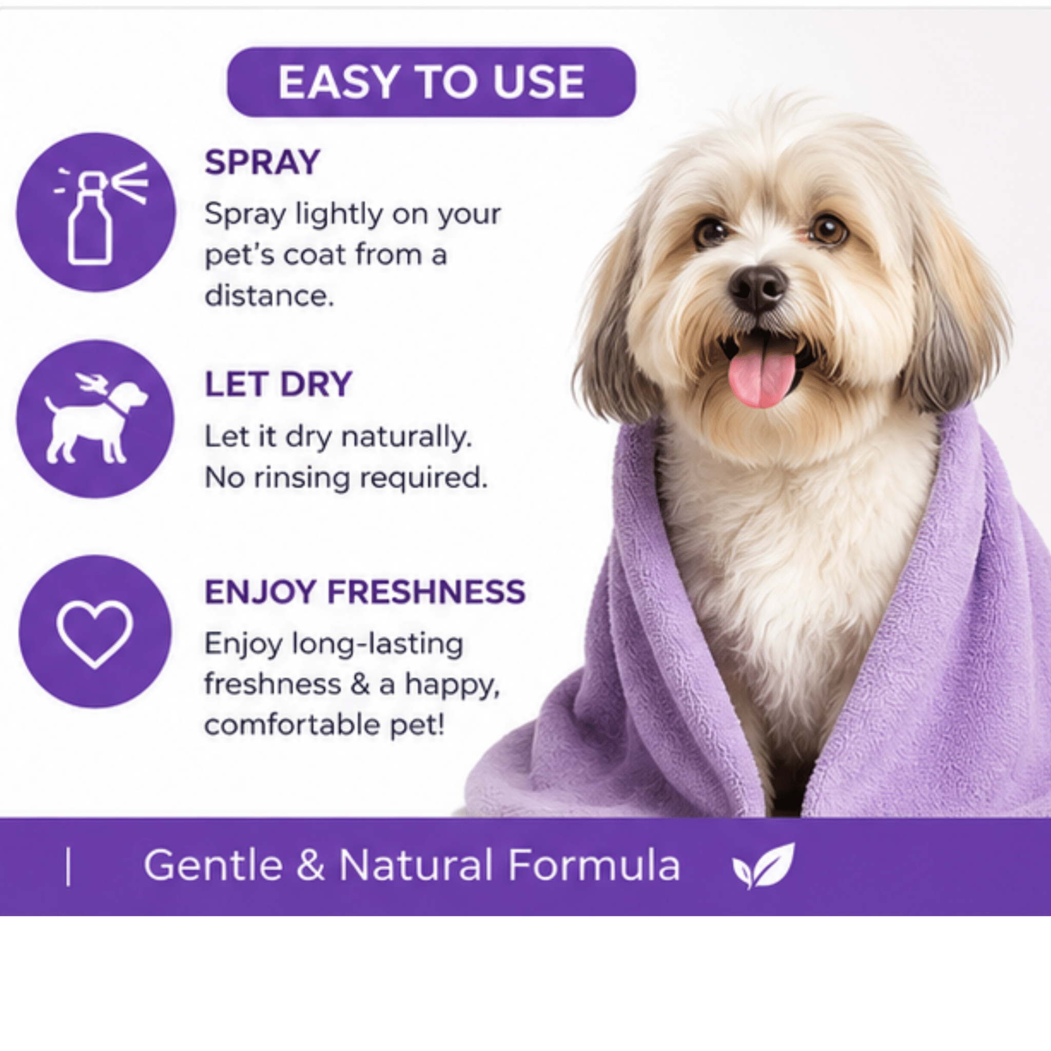 Pawberry Pet Perfume – Lavender Freshness Spray for Dogs & Cats - BURAQ PETS